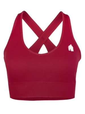 HILTON Bešavni Sportski Top - Pink Crveni - Majice i Topovi