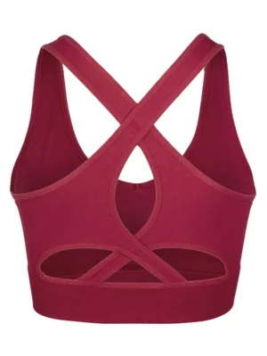 HILTON Bešavni Sportski Top - Pink Crveni - Majice i Topovi