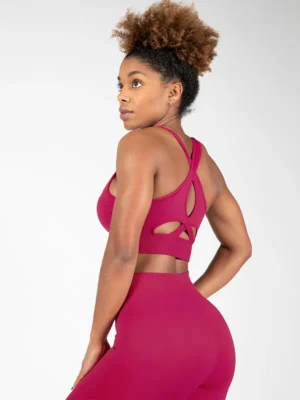 HILTON Bešavni Sportski Top - Pink Crveni - Majice i Topovi