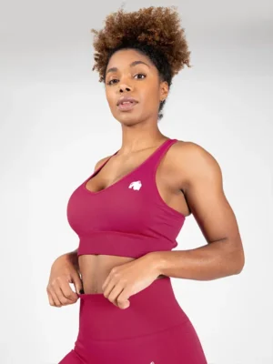 HILTON Bešavni Sportski Top - Pink Crveni - Majice i Topovi