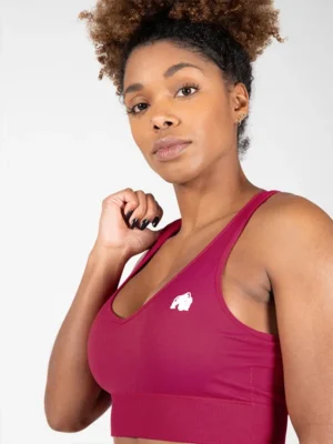 HILTON Bešavni Sportski Top - Pink Crveni - Majice i Topovi