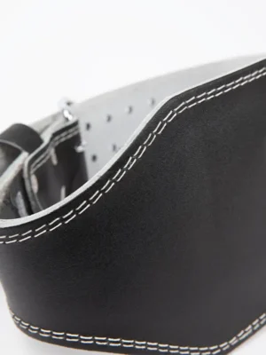 KOŽNI Pojas za Dizanje Tegova - Širina 15cm - Crni - Dizački Pojasi