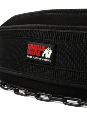 Gorilla Wear Pojas za Dodatno Opterećenje - Crni - Dizački Pojasi