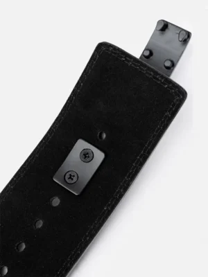 Karbon KOŽNI Pojas sa Kopčom / Polugom - Širina 10cm - Crni - Dizački Pojasi