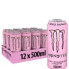 MONSTER Energy Drink Ultra Strawberry ZERO - 500ml - Novo