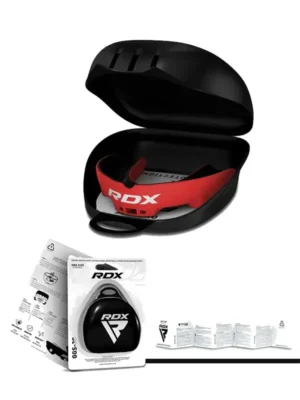 RDX Štitnik za Zube - Crno/Crveni - Zaštitna Oprema