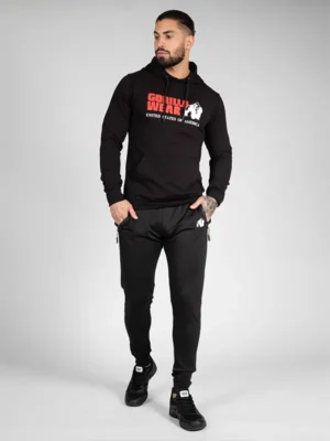 Gorilla Wear Classic Dukserica - Crna - Gornji Dio Trenerke i Dukserice