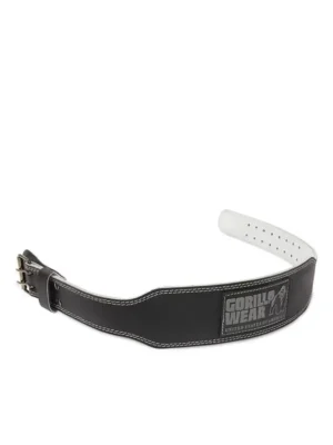 KOŽNI Pojas za Dizanje Tegova - Širina 10cm - Sivi - Dizački Pojasi