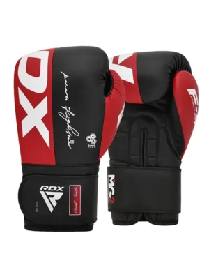 RDX F4 Bokserske Rukavice za Sparing - Crno/Crvene - Rukavice za Boks i MMA