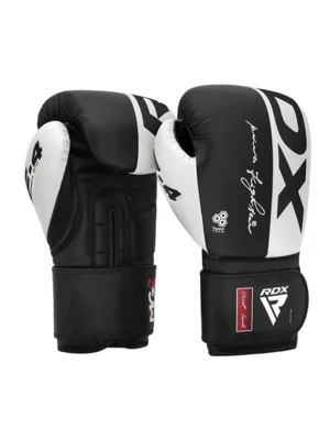 RDX F4 Bokserske Rukavice za Sparing - Crno/Bijele - Rukavice za Boks i MMA