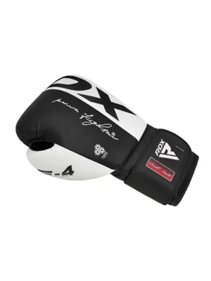 RDX F4 Bokserske Rukavice za Sparing - Crno/Bijele - Rukavice za Boks i MMA