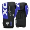 RDX F4 Bokserske Rukavice za Sparing - Crno/Plave - Rukavice za Boks i MMA