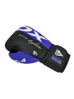 RDX F4 Bokserske Rukavice za Sparing - Crno/Plave - Rukavice za Boks i MMA