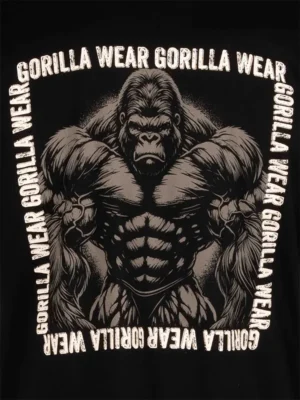 PHILIP Oversized Majica - Crna - Majice Kratki Rukav