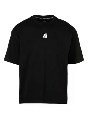 PHILIP Oversized Majica - Crna - Majice Kratki Rukav