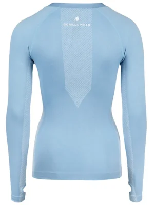 SELAH Bešavna Majica Dugi Rukav - Plava - Majice i Topovi