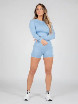 SELAH Bešavna Majica Dugi Rukav - Plava - Majice i Topovi