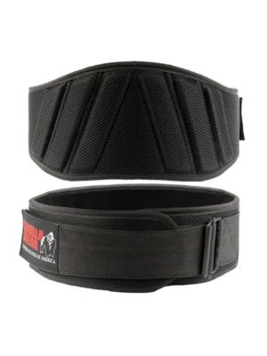 Pojas za Dizanje Tegova sa Mrežastim Panelima - Širina 15cm - Crni - Dizački Pojasi