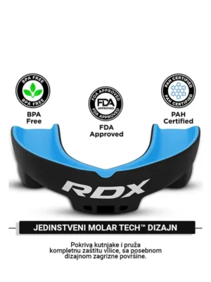 RDX Štitnik za Zube - Plavi - Zaštitna Oprema