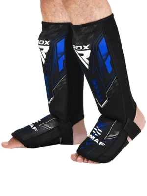 RDX Štitnici za Potkoljenice IMMAF Approved - Plavi - Zaštitna Oprema