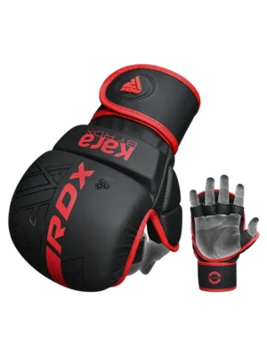 RDX F6 KARA MMA Rukavice za Sparing 7oz - Crno/Crvene - Rukavice za Boks i MMA