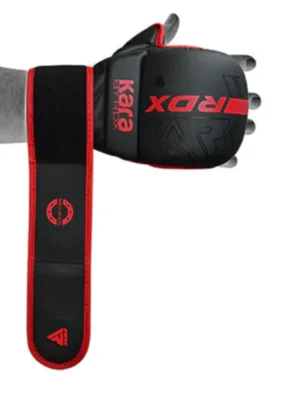 RDX F6 KARA MMA Rukavice za Sparing 7oz - Crno/Crvene - Rukavice za Boks i MMA