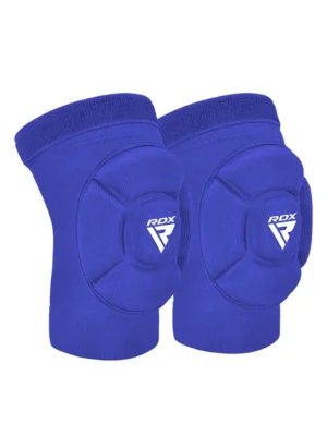 RDX Štitnici za Koljena za MMA i Muay Thai - Plavo/Bijeli - Zaštitna Oprema