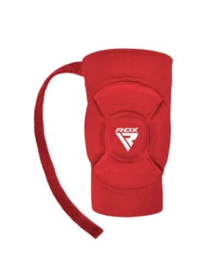 RDX Štitnici za Koljena za MMA i Muay Thai - Crveno/Bijeli - Zaštitna Oprema