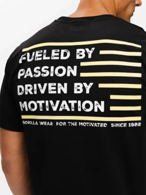 KYLE Majica - Crna - Majice Kratki Rukav