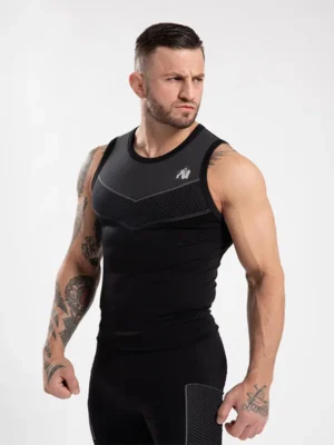 NORTON Majica bez Rukava - Crna - Majice Bez Rukava