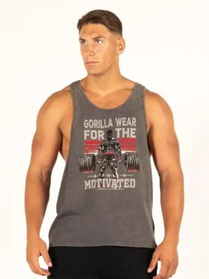 CHURCHILL Stringer Majica - Siva - Majice Bez Rukava