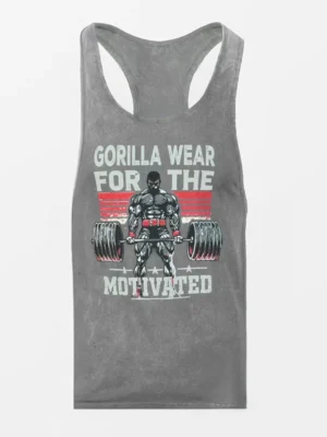 CHURCHILL Stringer Majica - Siva - Majice Bez Rukava