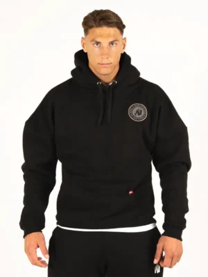 JORDAN Oversized Dukserica - Crna