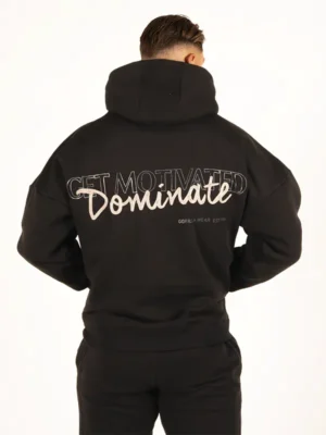 JORDAN Oversized Dukserica - Crna - Gornji Dio Trenerke i Dukserice