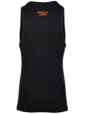 MONTEREY Tank Top - Crno/Crveni - Majice Bez Rukava