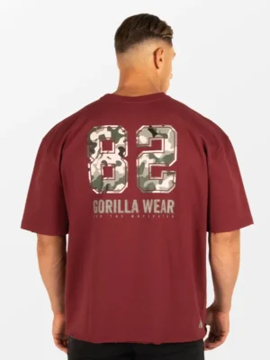 CALLAWAY Oversized Majica - Crvena - Majice Kratki Rukav