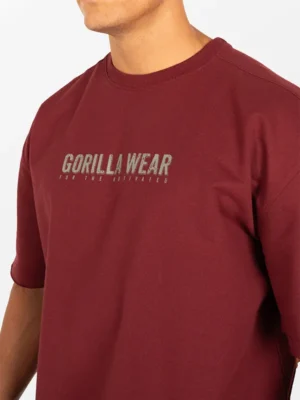 CALLAWAY Oversized Majica - Crvena - Majice Kratki Rukav