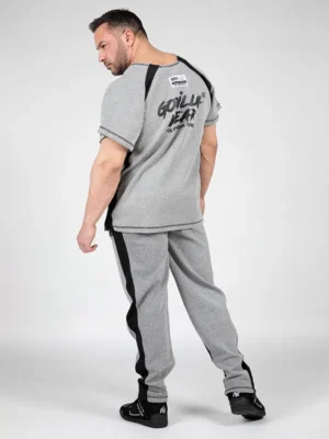 AUGUSTINE Old School Trening Top - Sivi - Majice Kratki Rukav