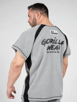 AUGUSTINE Old School Trening Top - Sivi - Majice Kratki Rukav