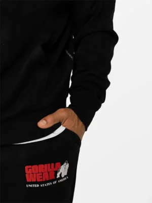 CLASSIC Oversized Trenerka Donji Dio - Crna - Donji Dio Trenerke