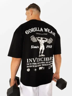 KINGSTON Oversized Majica - Crna - Majice Kratki Rukav