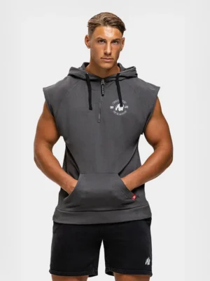 HUNTLEY Dukserica bez Rukava - Siva - Majice Bez Rukava