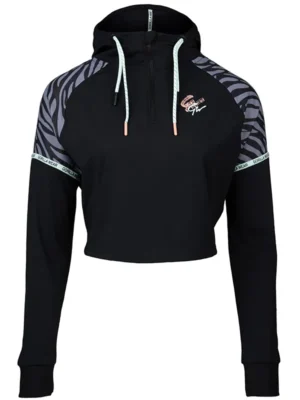 ZION Kratka Dukserica - Crna - Dukserice i Trenerke Gornji Dio