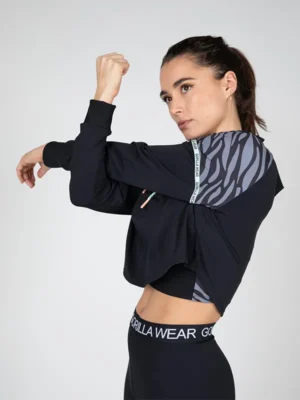 ZION Kratka Dukserica - Crna - Dukserice i Trenerke Gornji Dio