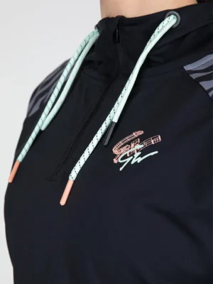 ZION Kratka Dukserica - Crna - Dukserice i Trenerke Gornji Dio