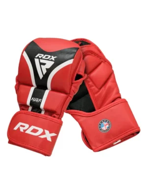 RDX T17 Aura Plus Rukavice za Sparing - Crvene - Rukavice za Boks i MMA