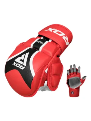 RDX T17 Aura Plus Rukavice za Sparing - Crvene - Rukavice za Boks i MMA