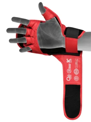 RDX T17 Aura Plus Rukavice za Sparing - Crvene - Rukavice za Boks i MMA