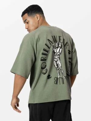 RUSSELL Oversized Majica - Zelena